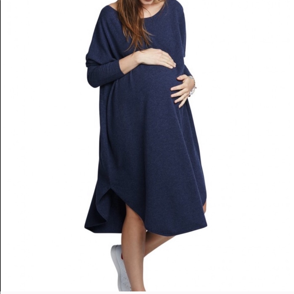Hatch NWT cashmere drape dress